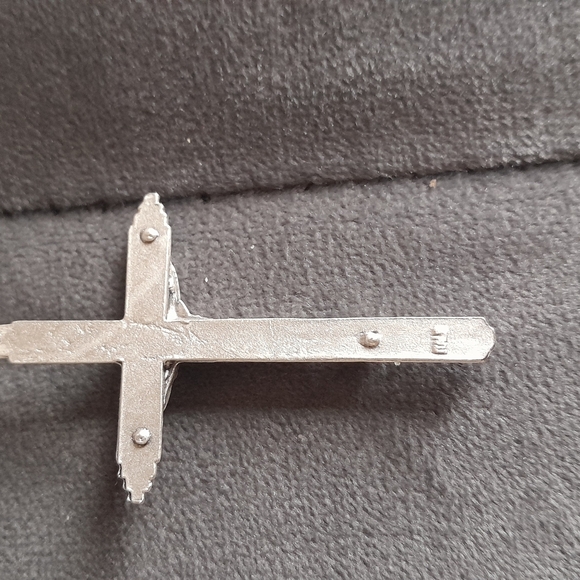 Sophisticated Purple and White Cameo Silver Rosary Catholic Religious - Picture 6 of 6